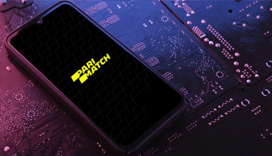 parimatch mobile app with logo