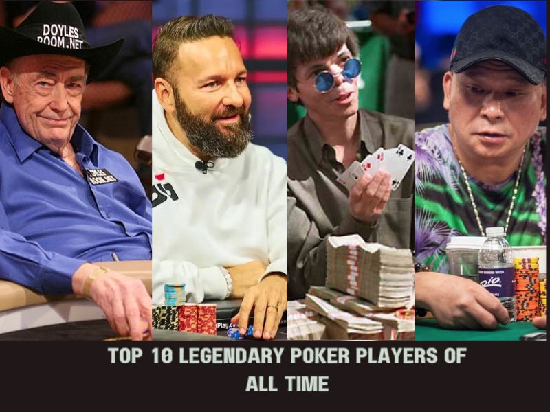 Top 10 Legendary Poker Players of All Time